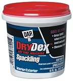 Dap 12328 DryDex Spackling Interior/Exterior, 1/2-Pint