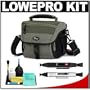 Lowepro Nova 160 AW Digital SLR Camera Shoulder Bag (Chestnut Brown) + Accessory Kit for Canon Rebel XSi, XS, T1i, T2i, EOS 60D, 50D, 5D, 7D, Nikon D3000, D3100, D5000, D7000, D90, D300s, Olympus Evolt E-5, E-30, E-450, E-620 & Sony Alpha A290, A390, A500, A33, A55, A550