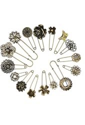 Assorted Contemporary Hijab Pins (Set of 5)