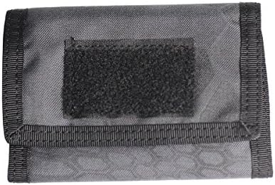 1000D Tri-folded Tactical Military Waterproof Wallet Credit ID Card Holder with Velcro Closure (Typhon)