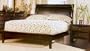 Phoenix Cappuccino King Size Platform Bed Frame