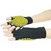 Seasofbeauty Yoga Pilates Fingerless Exercise Gloves