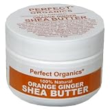 Perfect Organics Shea Butter, Orange Ginger, 1 - Ounce Jars ( Pack of 2 ) - B001ET7MIE