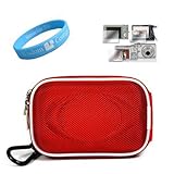 Canon Slim Nylon Red Camera Case for Canon PowerShot A495 A490 A3100IS A480 ....