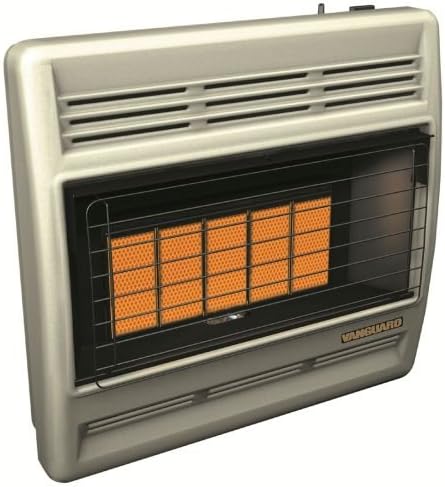 Natural Gas Manual 30K Infrared Five Plaque Heater