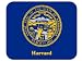 US State Flag - Harvard, Nebraska (NE) Mouse Pad