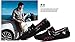 HAPPYSHOP(TM) Men's Genuine Leather Lace-up Moccasin Loafers Driving Shoes Comfort Slip-on Penny Loafers