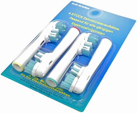 Generic Electric Tooth brush Heads Replacements x20 Oral B Braun DUAL CLEAN EB417A COVETED®