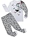 Family Feeling Kids & Toddler Girls Boys Pajamas 2 Piece Pjs Set 100% Cotton Sleepwear
