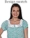 Beverly Rock Women's Cotton Blend Floral Print Short Sleeve Knit Nightgown