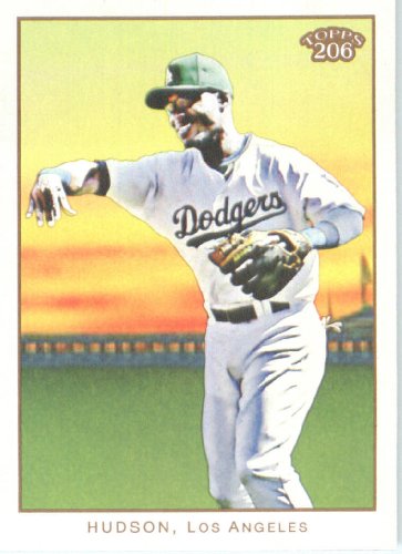 2009 Topps 206 Baseball Card #81 Orlando Hudson Los Angeles Dodgers® Mint Condition- Shipped In Protective ScrewDown Display Case!