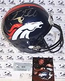 Tim Tebow Autographed/Hand Signed Denver Broncos Full Size Deluxe Replica Helmet