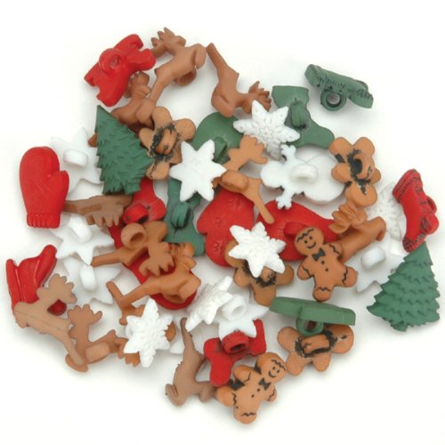 Holiday Dress It Up Embellishments-Christmas 