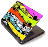 Circular layers - Toshiba Lapjacks skin to fit 15 Laptops