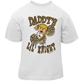 UCF Knights White Toddler Daddy’s Little Girl T-shirt