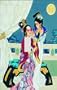 Two Oriental Women Decorative Switchplate Cover