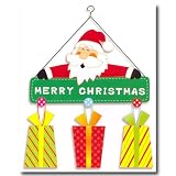 Merry Christmas Santa Indoor/outdoor Hanger