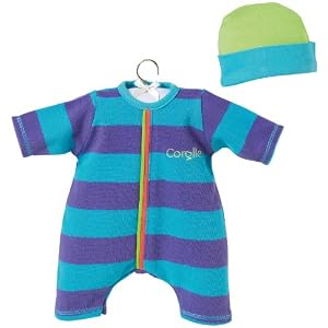 Corolle Fashions 14-Inch Blue Striped Set by 