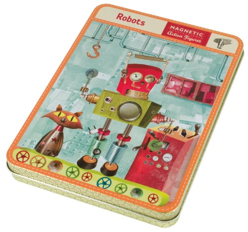 Mudpuppy Robots Magnetic Figures