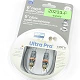 GE Ultra Pro 6 ft Digital Audio Cable - 20233