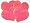 Scott's Cakes Heart Shaped Sugar Cookies with Pink Colored Sugar in a Mini Bright Eggs Tin