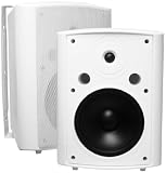OSD Audio 8 Weatherproof Patio Speakers 200W Outdoor Speaker Pair