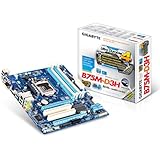 Gigabyte LGA 1155 Intel B75 SATA 6Gb/s USB 3.0 Micro ATX DDR3 1600 Motherboards GA-B75M-D3H