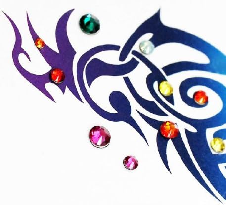 GC Virgo Style Body Jewel Maiden Crystal Tattoo Sticker XZ01