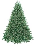 7' Just Cut Scotch Pine Pre-Lit Artificial Christmas Tree - Multi LED Lights