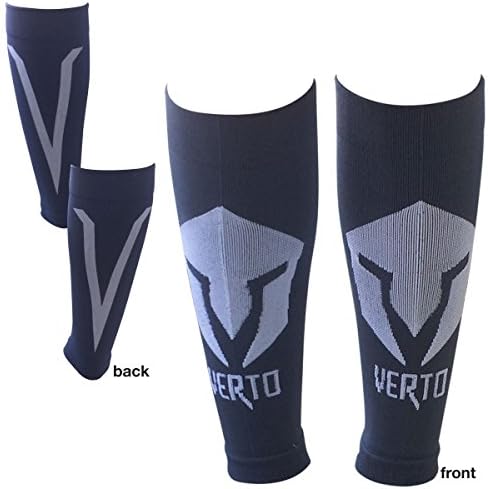 Graduated Calf Compression Sleeves with Reflective Design | Relief From Shin Splint &amp; Muscle Pain | Recover Faster &amp; Get Back to Your Fitness Routine