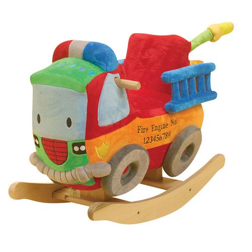 Charm Company Freddy Fire Truck Rocker with Musical Sound