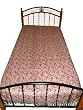 Pink Pashmina Cashmere Wool Bedspread Indian Bedding Sofa Throw Twin Size