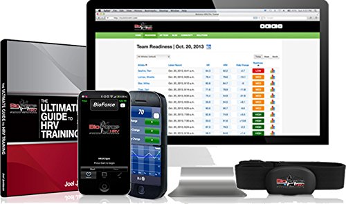 BioForce HRV (Heart Rate Variability), Smart Training System for Training Optimization, Includes Heart Monitor