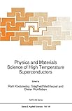 Physics and materials science on high temperature superconductors