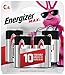 Energizer Max C Batteries, Premium Alkaline, 4 Ct