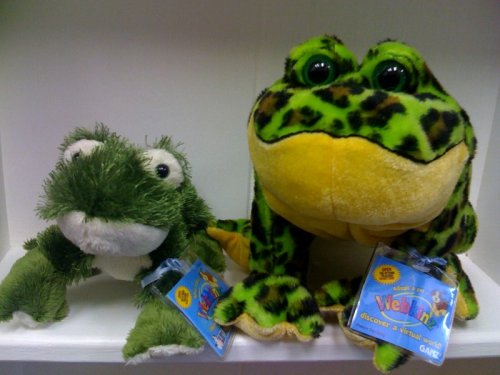 LIL KINZ Frog and WEBKINZ Bullfrog [Toy]