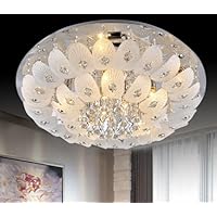 Luxury Ceiling Lamps Fixtures Lights K9 Crystal Chandeliers Bedroom LED Lighting New