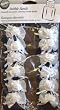 Wilton Bubble Bands w Elastic - Decorate Wedding Bubble Bottles or Hair