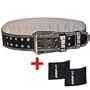 Gewichtheberg�rtel Leder T4 inkl. Griffpolster - C.P.Sports - Ideal f�r Bodybuilding, Fitness u. Krafttraining- Power-Belt