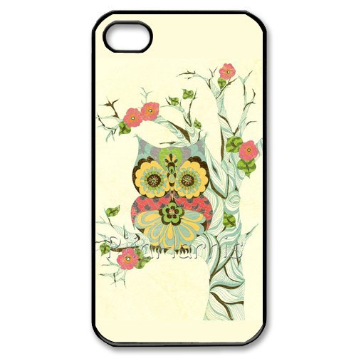 Vintage Owl Hard Case Cover Skin for iphone 4 4s, Retro Owl Hard Case Cover Skin for iphone 4 4s