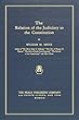 The Relation of the Judiciary to the Constitution