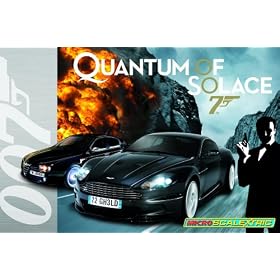 Micro Scalextric G1044 1:64 Scale James Bond 007 Quantum of Solace Race Set