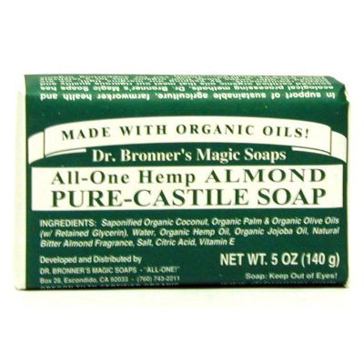Bar Soap Organic-Almond 5 Ounces