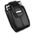 RIM Blackberry 8800, 8830 PDA Permium OEM Original Lambskin Black Leather Swivel Holster Case with Belt Clip -13143-001