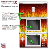 Review Matrix Productions, Inc. 000488DSlteTT / Nintendo DS Lite Fire on Black Tune Tattoo Skin Kit by TuneTattoozTM