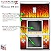 Nintendo DS Lite Fire on Black Tune Tattoo Skin Kit by TuneTattoozTM