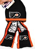 NHL Philadelphia Flyers Knit NHL official Hoody Scarf NEW
