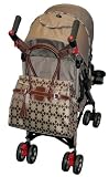 Kalencom Stroller Straps Brown