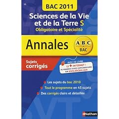 SVT S obligatoire et sp�cialit� : Sujets corrig�s