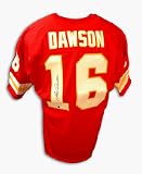 Len Dawson Autographed Kansas City Chiefs Throwback Red Jersey